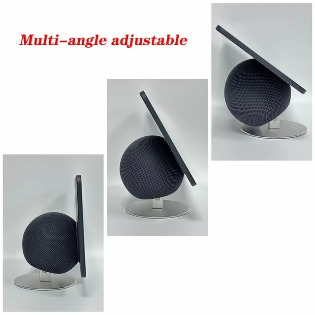 Alt view image 4 of 4 - ATOPHK Stand for Echo Show 11, Aluminum 360 Swivel & 60 Tilt, Strong Magnetic Mount (Silver)