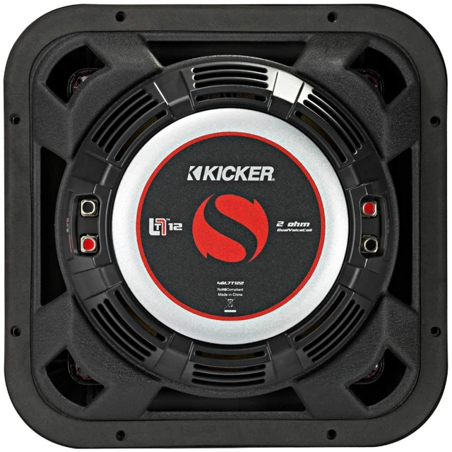 Alt view image 5 of 5 - KICKER 46L7T122 L7T L7-Thin 12-Inch (30cm) Subwoofer, Dual Voice Coil, 2-Ohm, 600 Watt