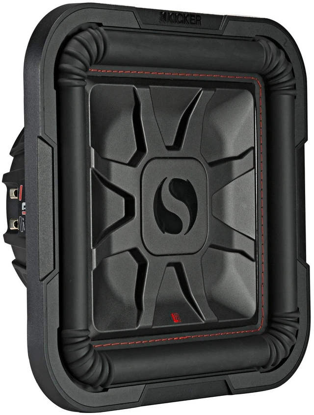 Alt view image 3 of 5 - KICKER 46L7T122 L7T L7-Thin 12-Inch (30cm) Subwoofer, Dual Voice Coil, 2-Ohm, 600 Watt