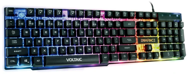 Main image of Accessory Power Enhance Voltaic 2 Gaming LED Backlit Membrane Keyboard