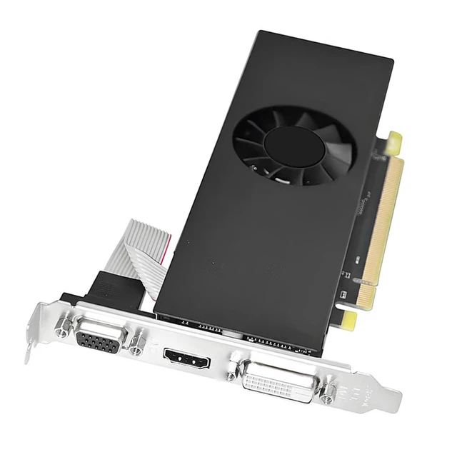 Alt view image 5 of 5 - Wisoqu 8G DDR5 Graphics Card, 128 Bit Low Profile Video Card with HD Multimedia Interface DVI Port Displayport, for PC Computer Gaming Streaming Work