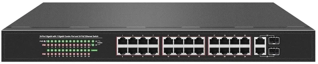Main image of S202824 24 Port Gigabit 370W PoE+ Switch