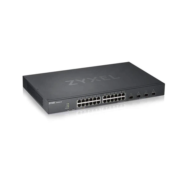 Alt view image 2 of 4 - ZYXEL 28-Port Gigabit Ethernet Smart Switch (XGS1930-28) - Managed, 4x 10G SFP+, Optional Nebula Cloud Management, Rackmount, Limited Lifetime Protection