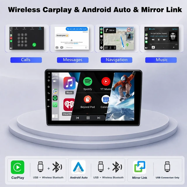 Alt view image 4 of 5 - Upgrcaru 4Core+64G Android Car Radio for Ford Transit Custom 2020-2024
