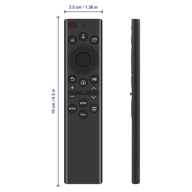Alt view image 5 of 5 - WINFLIKE BN59-01385D Solar Voice Remote Control Replace for Samsung Neo