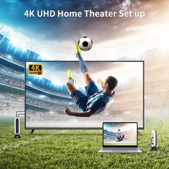 Alt view image 2 of 5 - PeakDo USB-C Wireless HDMI Transmitter and Receiver 4K@30Hz 0 Latency