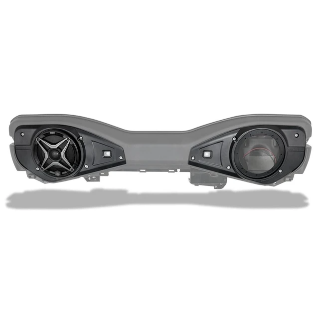 Alt view image 2 of 5 - SSV Works 2024-2025 Jeep Wrangler JL/Gladiator JT Overhead Speaker Adapters Plug-&-Play Mounts for 6.5"6.75" Aftermarket Speakers