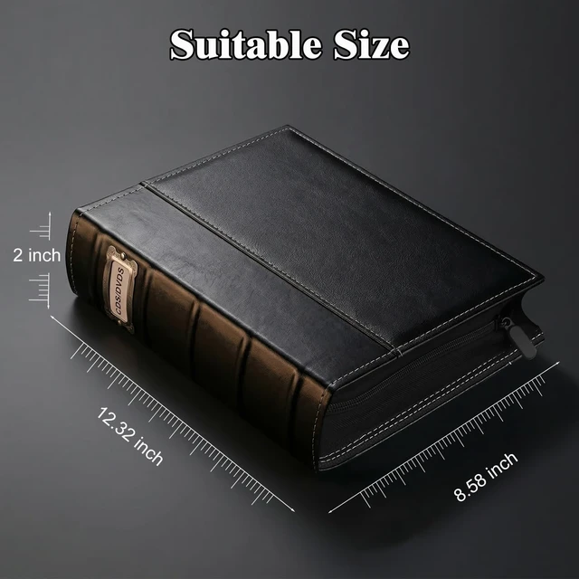 Alt view image 4 of 5 - PUTNATRUE DVD CD Storage Binder 112 Discs Holder with Label Slots & Cover Pockets, Black Media Organizer for Home Collection, Car Travel, Blu-ray & Game Discs