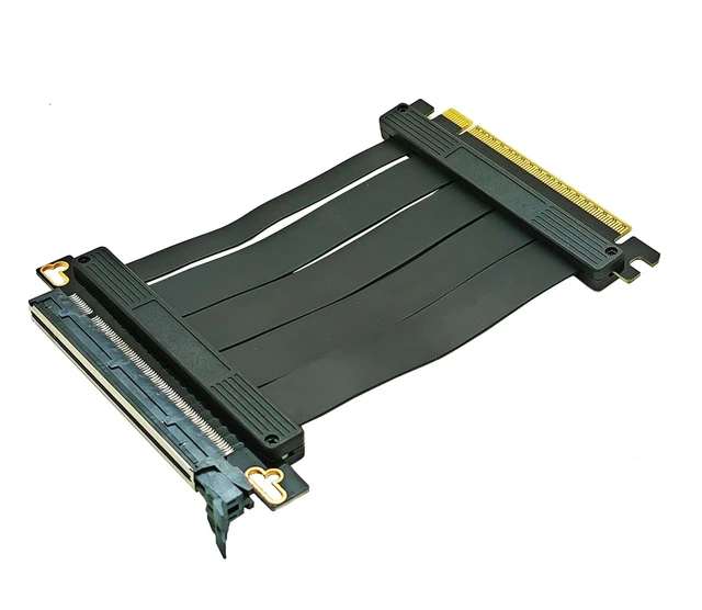 Alt view image 3 of 5 - Sintech 10cm PCI-e 5.0 X16 Riser Cable,PCIe Extension Card