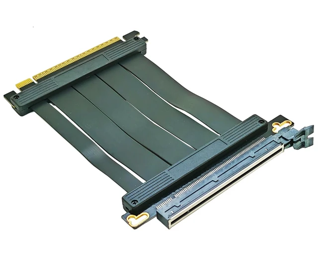 Alt view image 4 of 5 - Sintech 10cm PCI-e 5.0 X16 Riser Cable,PCIe Extension Card