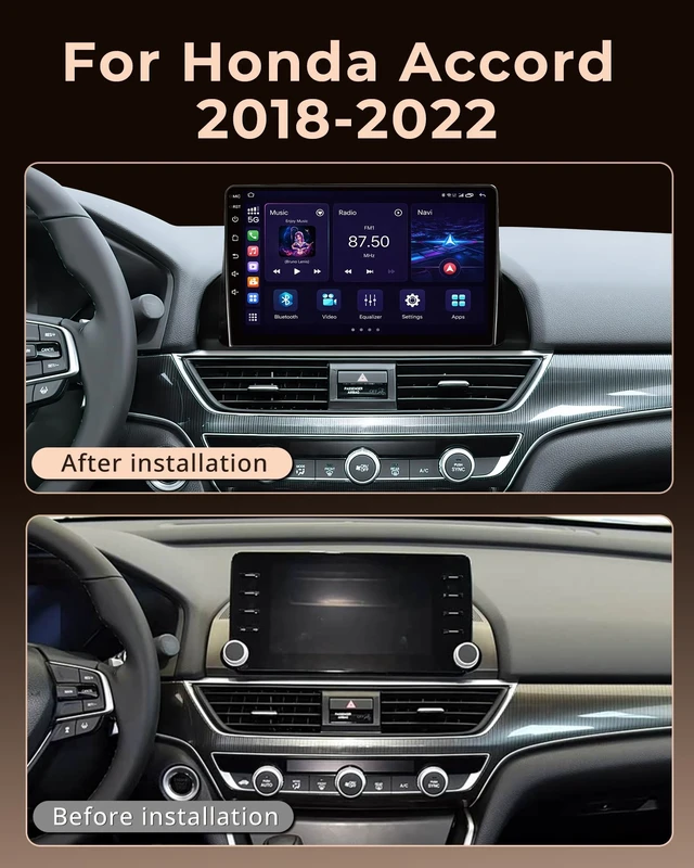 Alt view image 2 of 5 - Car Radio for Honda Accord 2018-2022