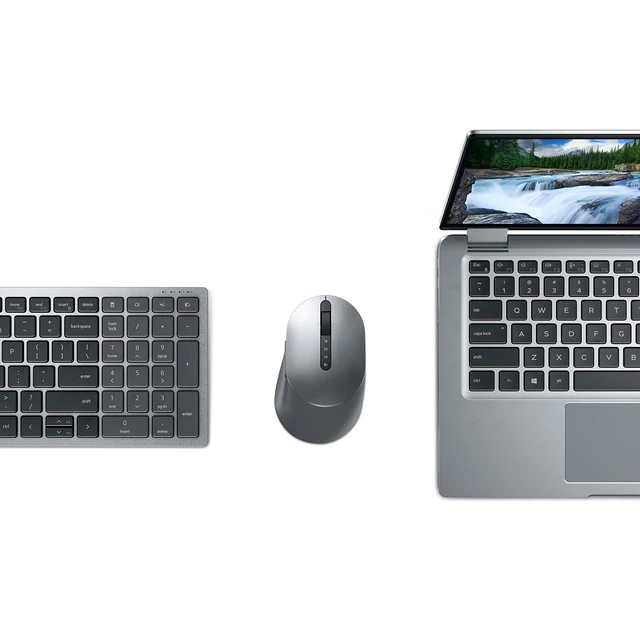 Alt view image 2 of 5 - Dell Multi-Device Wireless Mouse - MS5320W, Gray