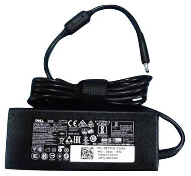 Main image of Dell 90W AC Adapter 4.5mm Barrel 450-AEWC, Notebook, Indoor, 450-AEWC (450-AEWC, Notebook, Indoor, 90 W, AC-to-DC, DELL, Inspiron 15 7000 (7591) 2-in-1 - Inspiron 15 7000)