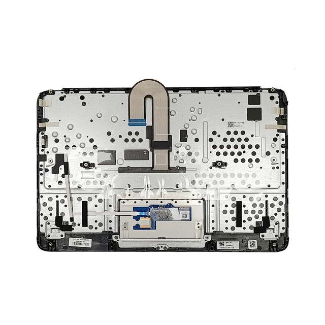 Alt view image 3 of 5 - L99855-001 Replacement for HP Chromebook 11A-NB0013DX 11A-NB0047NR NB Laptop Upper case Palmrest Assembly with US Keyboard and Touchpad