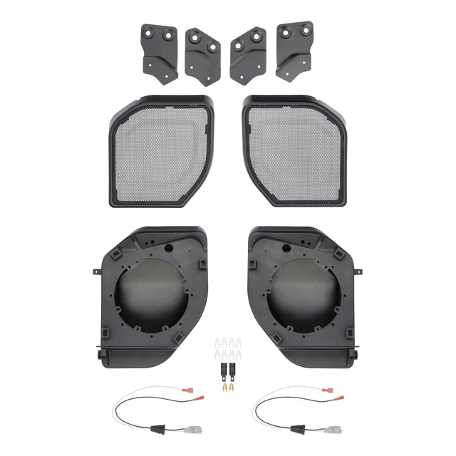 Alt view image 5 of 5 - Metra Ford Bronco Rear Speaker Pods for 2021-Up, Black