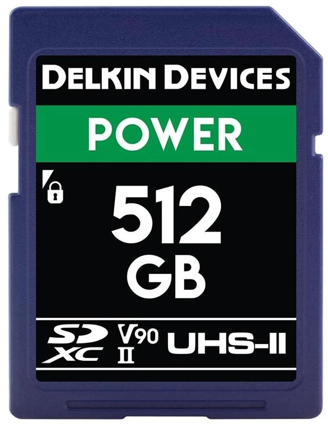 Main image of Delkin Devices DELKIN SD Power V90 UHS-II 512GB MemoryCard