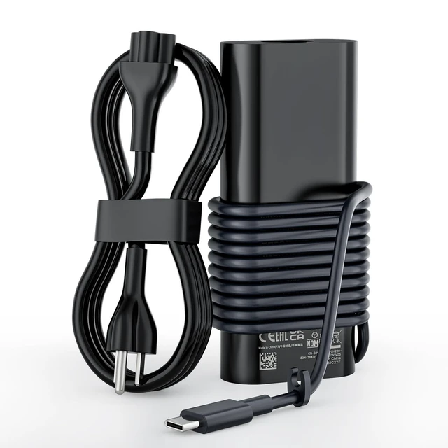 Alt view image 2 of 2 - Slim 130W New USB Type C Charger Replacement for Dell Laptop Power Adapter