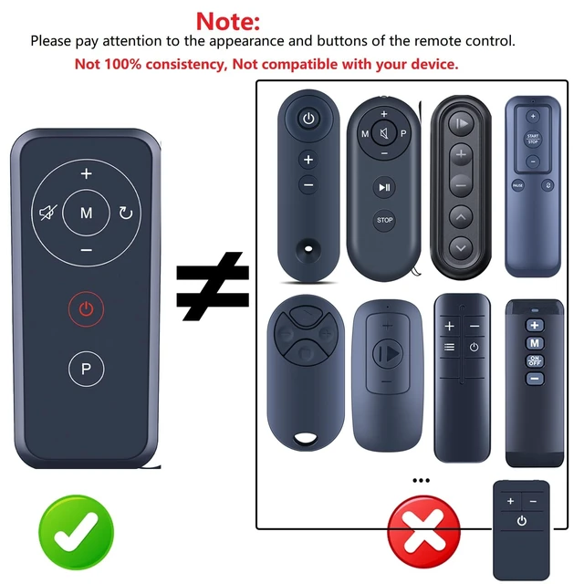 Alt view image 4 of 5 - WDZP New Treadmill Replacement Remote Control fit for FLIMDER Walking Pad Treadmill Q20-4
