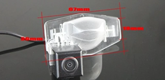 Alt view image 2 of 5 - for Honda CRV CR-V 2007~2010 Car Rear View Camera Back Up Reverse Parking Camera/Plug Directly HD Camera