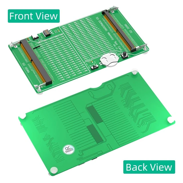 Alt view image 2 of 5 - Sintech Laptop DDR4/5 Memory Tester Card, SO DDR4/DDR5 Diagnosis Card, PCB Circuit Test Tool for Laptop DDR4/5 Memory Stick