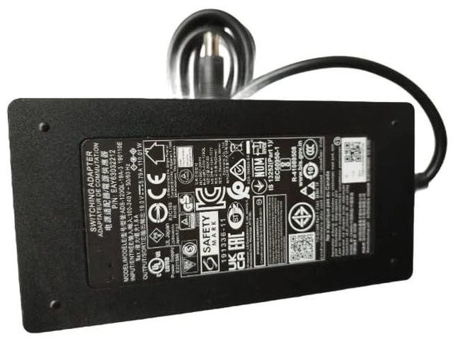 Main image of XTQ Charger 19V 5.79A 110W ADS-120QL-19A-3 EAY63032212 Compatible with Lg hf60ls pf1500-na pf1500w-na pa1000w pw1500g pf1500G pf1500 pf610p Projector lg 34UC88 34UC98 34UM88 34UC87C + Power Coble