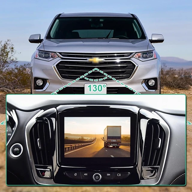 Alt view image 2 of 5 - 23165927 Front View Camera Replacement for Chevy Traverse 2018-2021, Car Security Camera by GreenYi