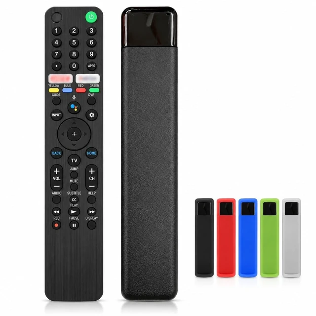 Main image of TX500U Replacement Voice Remote for Sony Smart TVs, Compatible with RMF-TX500U Series, Protective Silicone Case Included