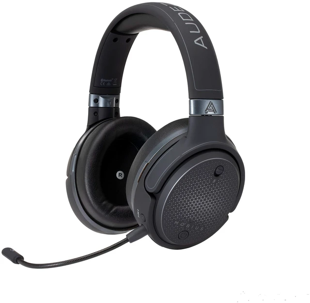 Main image of Audeze Mobius Premium 3D Gaming Headset with Surround Sound, Head Tracking and Bluetooth. Over-Ear Gaming Headphones for PCs, PS4, and Others. V5 firmware.