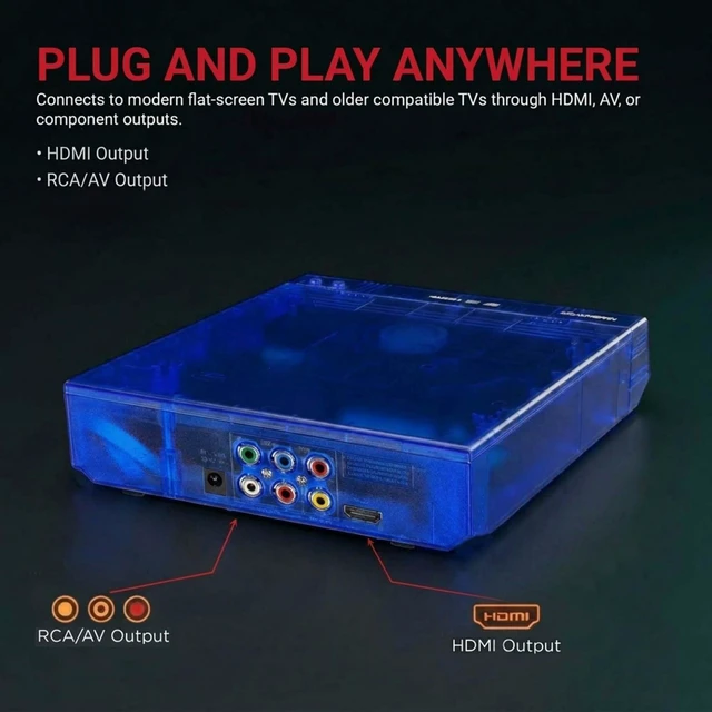 Alt view image 4 of 5 - Magnavox, Translucent DVD Player with HDMI Cable Included, Multi Format DVD CD MP3 Player, HDMI Output, Remote Control, PAL/NTSC Compatible, 2 Channel Audio