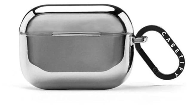 Main image of CASETiFY Mirror Case for AirPods Pro 1/2 - Silver