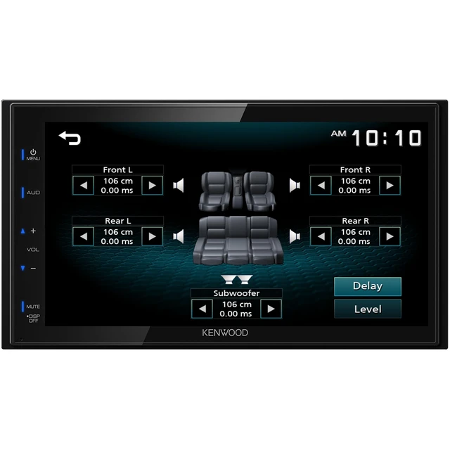 Alt view image 4 of 5 - KENWOOD DMX115BT Double Din Car Stereo (45W x 4-Ch), 6.8" Touchscreen Display, Head Unit with Dual Bluetooth Connectivity, USB, A/V, & AM/FM Radio, Sleek Multimedia Player with USB Mirroring