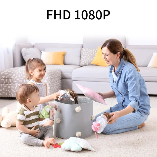 Alt view image 2 of 5 - HiSpyCam Wireless Hidden Camera Clock - Full HD 1080P - WiFi Nanny Cam for Home Use - Baby Monitor - Night Vision - Local/Cloud Storage