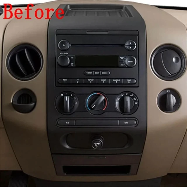 Alt view image 2 of 5 - PHEZEN 10 inch Touchscreen Car Stereo Fit for Ford F150 2004-2008, Android 13 Double Din Car Radio with Carplay & Android Auto in-Dash Navigation BT Mirror Link WiFi Backup Camera 2+32G