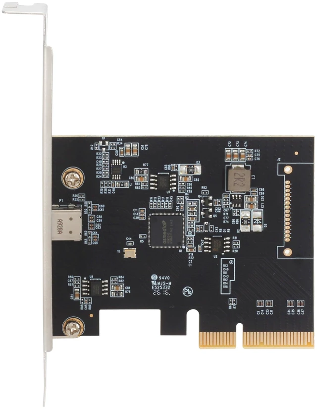 Alt view image 2 of 5 - PCIe x4 to USB C 3.2 Gen2 Card, 20Gbps Type-C Expansion Card, ASM3242 Chipset, USB-C 20G Port for PC Desktop, No External Power Required