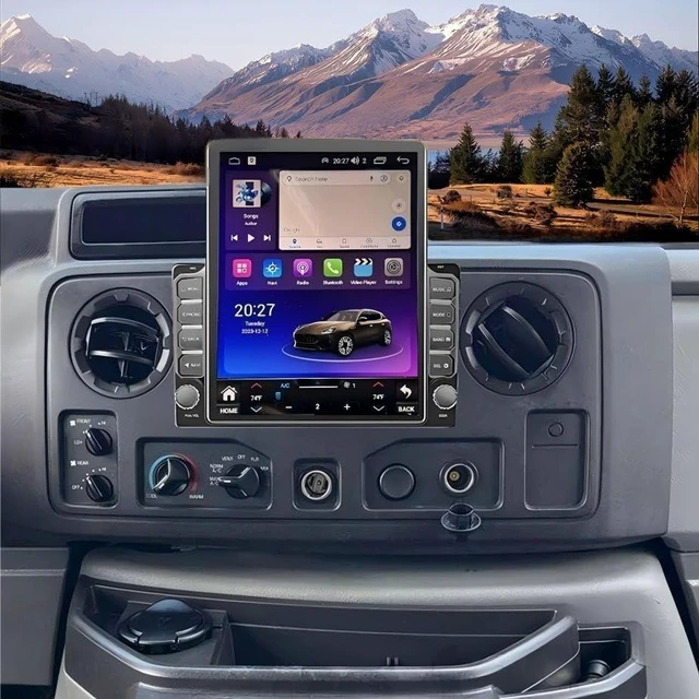 Main image of 9.7 Inch Double Din Car Radio Stereo for Ford E-150/E-250 2005-2014