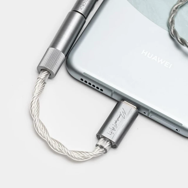 Alt view image 4 of 5 - Moondrop Echo-B 32Bit/384kHz Portable USB Type-C to Headphone DAC/AMP with 4.4mm Full Balanced Jack Adapter