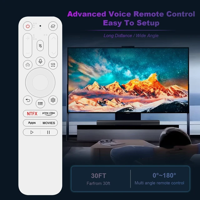 Alt view image 4 of 5 - AKB76044412 WR23GA Replacement Voice Remote Compatible with LG Smart TV