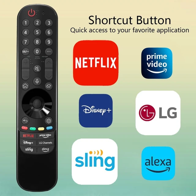 Alt view image 5 of 5 - MR23GA Replacement Magic Voice Remote Control for LG UR9000 G3 Series OLED EVO 4K Smart TV 43UR9000PUA 50UR9000PUA 55UR9000PUA 65UR9000PUA 75UR9000PUA OLED55G3PUA OLED65G3PUA OLED77G3PUA OLED83G3PUA