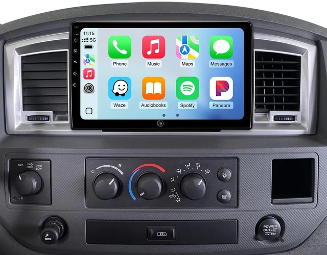 Main image of Car Radio Stereo for Dodge Ram 1500/2500/3500 (06-12) CarPlay Android Auto