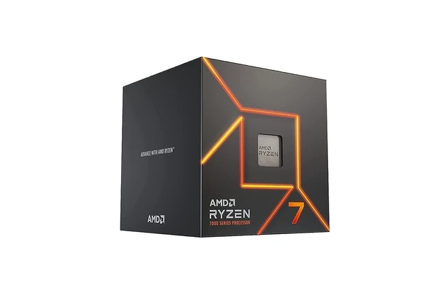 Alt view image 3 of 5 - AMD Ryzen 7 7700 8-Core, 16-Thread Unlocked Desktop Processor