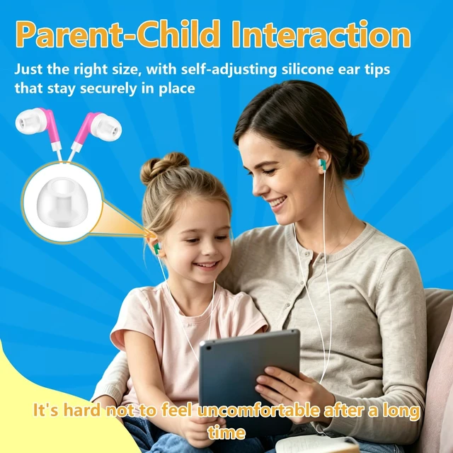 Alt view image 5 of 5 - CNSZSLZ 30 Pack USB Type C Kids Earbuds Bulk for Classroom,Wired Earphones
