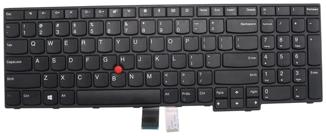 Main image of New Replacement Keyboard for Lenovo IBM Thinkpad E570 E575 E570C 01AX160 01AX200 01AX120 PK1311P3A00 SN20K93368 SN5357 Non-Backlit US