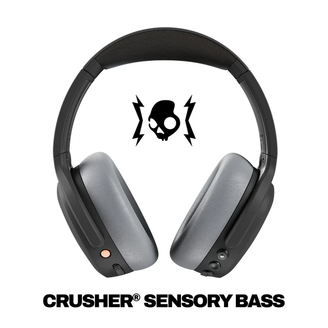 Alt view image 2 of 5 - Skullcandy Crusher ANC 2 Noise Cancelling Wireless Headphones - Asphalt
