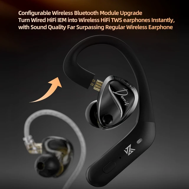 Alt view image 5 of 5 - KZ Duonic in Ear Monitor, HiFi IEM Earbuds