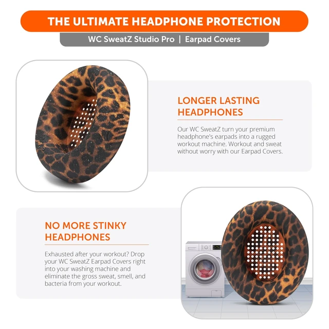 Alt view image 5 of 5 - WC SweatZ Studio Pro - Patented Silicone Earpad Covers for Beats Studio Pro