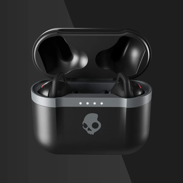 Alt view image 4 of 5 - Skullcandy Indy Evo in-Ear Wireless Earbuds, 30 Hr Battery, Microphone, Works with iPhone Android and Bluetooth Devices - Black