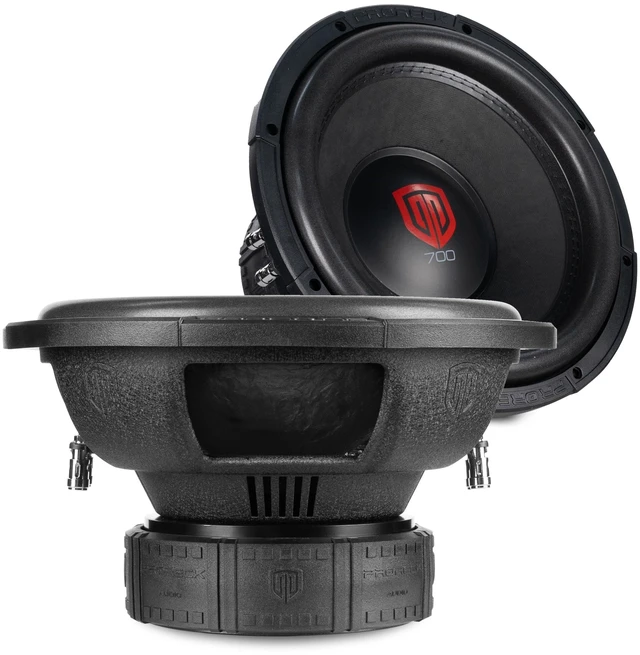 Main image of PRORECK Audio 7 Series 10 Inch 2400 Watts Max Power Dual 4 Ohm Subwoofer for Car Audio Systems