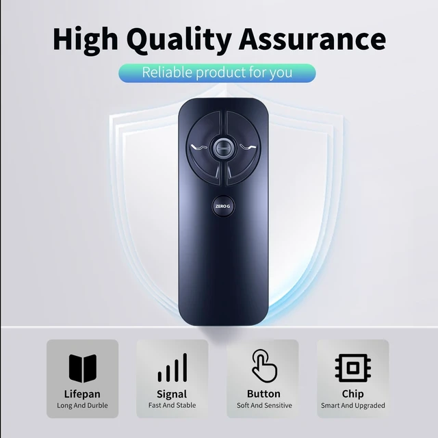 Alt view image 3 of 5 - RF368B RF399A Remote Control for Ease Ergo 2.0/3.0/4.0 Adjustable Bed Base