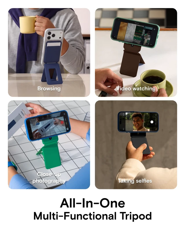 Alt view image 4 of 5 - MOFT Snap Phone Tripod Wallet AERA, NFC-Supported Card Holder, iPhone Stand