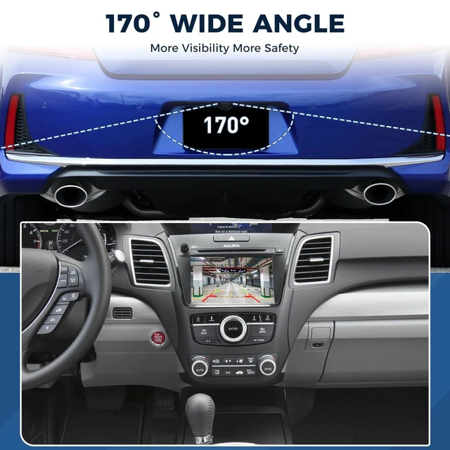 Alt view image 4 of 5 - Backup Camera 39530-T3L-A12 Fit for 2013-2017 Honda Accord Coupe EX, EX-L